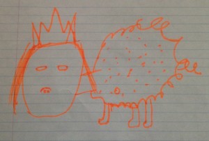 Carsons dog drawing